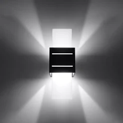 Applique en aluminium/verre 1 lampes 10x12x30cm Sollux