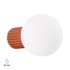 Applique en aluminium/verre 1 lampes 12x17x12cm Sollux