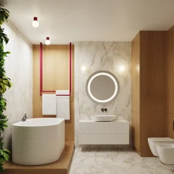 Applique en aluminium/verre 1 lampes 12x17x12cm Sollux