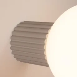 Applique en aluminium/verre 1 lampes 12x17x12cm Sollux