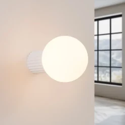 Applique en aluminium/verre 1 lampes 12x17x12cm Sollux