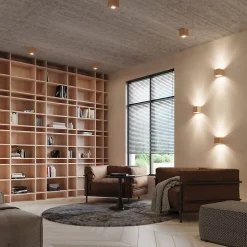 Applique en bois 1 ampoule 3000K - 10x12x10cm Sollux