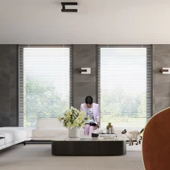 Applique en bois/verre 1 ampoule 3000K - 16x12x30.5cm Sollux