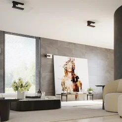 Applique en bois/verre 1 ampoule 4000K - 16x12x30.5cm Sollux