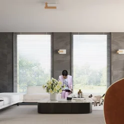 Applique en bois/verre 1 ampoule 3000K - 16x12x30.5cm Sollux