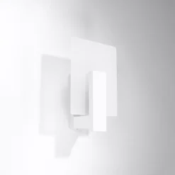 Applique en bois/verre 1 ampoule 3000K - 16x12x30.5cm Sollux