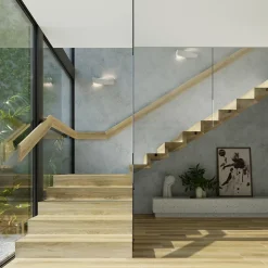 Applique en béton 2 lampes 42x12x14cm Sollux