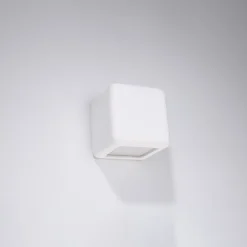 Applique en céramique 1 ampoule 4000K - 14x14x14cm Sollux