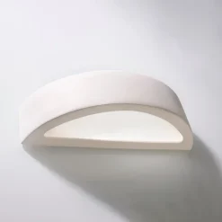 Applique en céramique 1 ampoule 3000K - 40.5x14.5x10cm Sollux