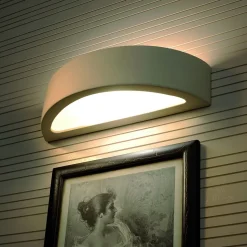 Applique en céramique 1 ampoule 3000K - 40.5x14.5x10cm Sollux