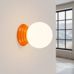 Applique en céramique émaillée/verre 1 lampes 12x16x12cm Sollux