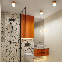 Applique en céramique émaillée/verre 1 lampes 12x16x12cm Sollux