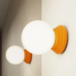 Applique en céramique émaillée/verre 1 lampes 12x16x12cm Sollux