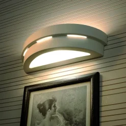 Applique en céramique/verre 1 lampes 40x15x10cm Sollux