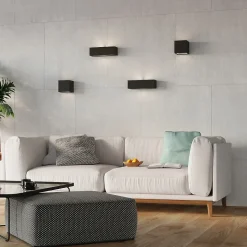 Applique en céramique/verre 1 lampes 32.5x9.5x9.5cm Sollux