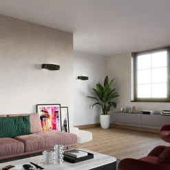 Applique en céramique/verre 1 lampes 42x12x14cm Sollux