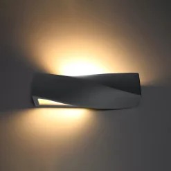 Applique en céramique/verre 1 lampes 42x12x14cm Sollux