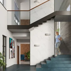 Applique en céramique/verre 1 ampoule 3000K - 40.5x14.5x10cm Sollux