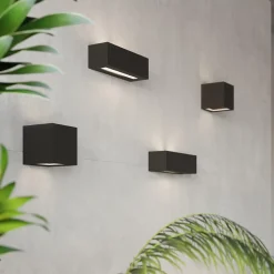 Applique en céramique/verre 1 ampoule 3000K - 32.5x9.5x9.5cm Sollux