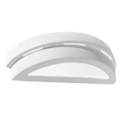 Applique en céramique/verre 1 ampoule 4000K - 40x15x10cm Sollux