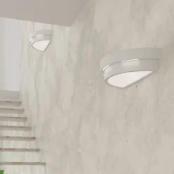 Applique en céramique/verre 1 ampoule 4000K - 40x15x10cm Sollux