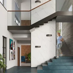 Applique en céramique/verre 1 ampoule 3000K - 40.5x14.5x10cm Sollux