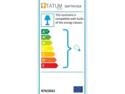 Applique en métal - L. 34 x P. 5 x H. 34 cm - Doré - BIRDO