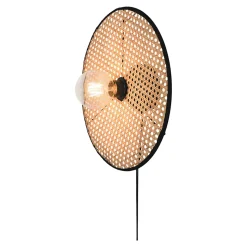 Applique en rotin Ø40cm GoodHome Tonkin