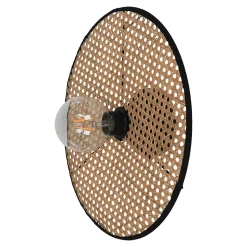 Applique en rotin Ø40cm GoodHome Tonkin