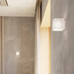 Applique en verre 1 lampes 10x12x10cm Sollux