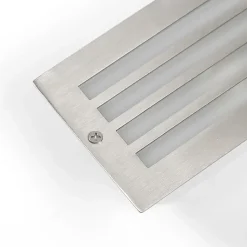 Applique encastrée moderne en acier IP44 - Hurricane