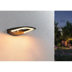 Applique extérieur 230V Akena PIR respectueux des insectes anthracite