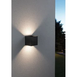 Applique extérieur 230V Cybo RGBW Zigbee 2000-6500K Anthracite