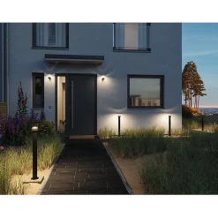 Applique extérieur 230V Sienna PIR anthracite