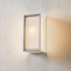 Applique extérieure E27 blanche - Trio - Timok