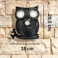 Applique extérieure FISHTEC Hibou & Hululement
