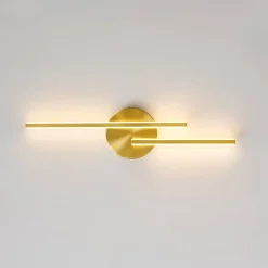 Applique laiton aux lignes épurées 80 cm - Pia