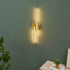 Applique laiton aux lignes épurées 80 cm - Pia