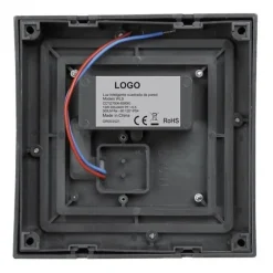 Applique LED Connectée WiFi RGBW 12W IP54 Carrée avec Cache - SILAMP