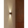 Applique LED Corten IP54 6,8W à ailettes orientables 4000k