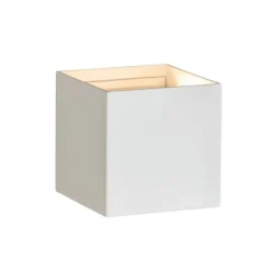 Applique LED design extérieur - blanc - angle ajustable - Cubic