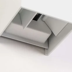 Applique LED design extérieur - blanc - angle ajustable - Cubic