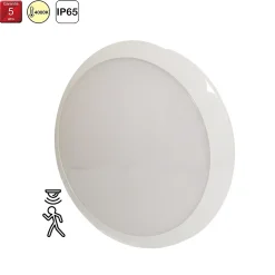 Applique Led Extérieure Avec Détecteur De Mouvement 12W-16W-24W 4000K Max 2000Lm Classe 2 IP65