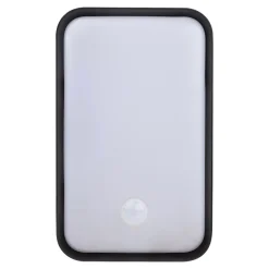 Applique LED extérieure noir 15 W 1700 lm blanc neutre IP54 détecteur de mouvement, GoodHome Wendland