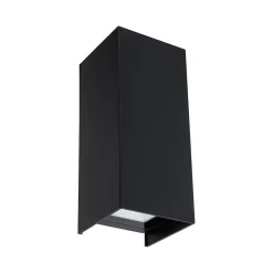 Applique LED Flame IP44 carré 65x155mm 3000K 2x2,8W 2x290lm 230V 105 Anthracite Aluminium