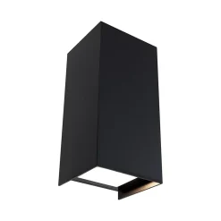 Applique LED Flame IP44 carré 102x220mm 3000K 2x5,8W 2x540lm 230V 105 Anthracite Aluminium