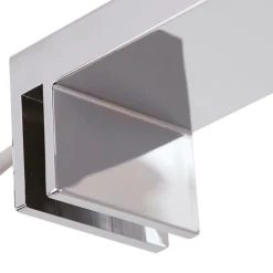 Applique LED GUE 14W, 60 cm, finition chrome brillant, 6000 K, en aluminium Kibath