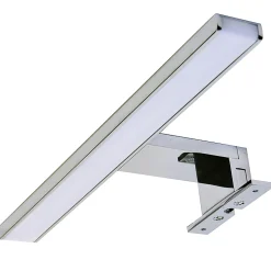 Applique LED GUE 14W, 60 cm, finition chrome brillant, 6000 K, en aluminium Kibath