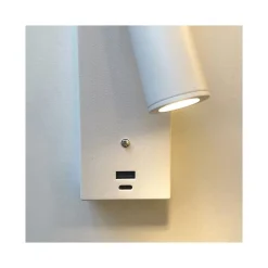 Applique LED liseuse avec port USB - Tofino