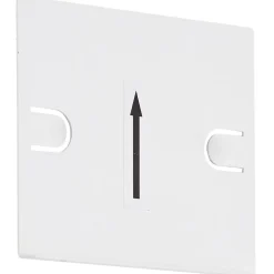 Applique LED magnétique d'extérieur à détecteur de mouvement rechargeable Iseo blanc IP44 300lm 4W Brilliant